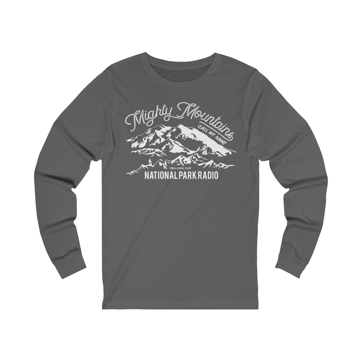 NPR Mighty Mountains Long Sleeve Tee