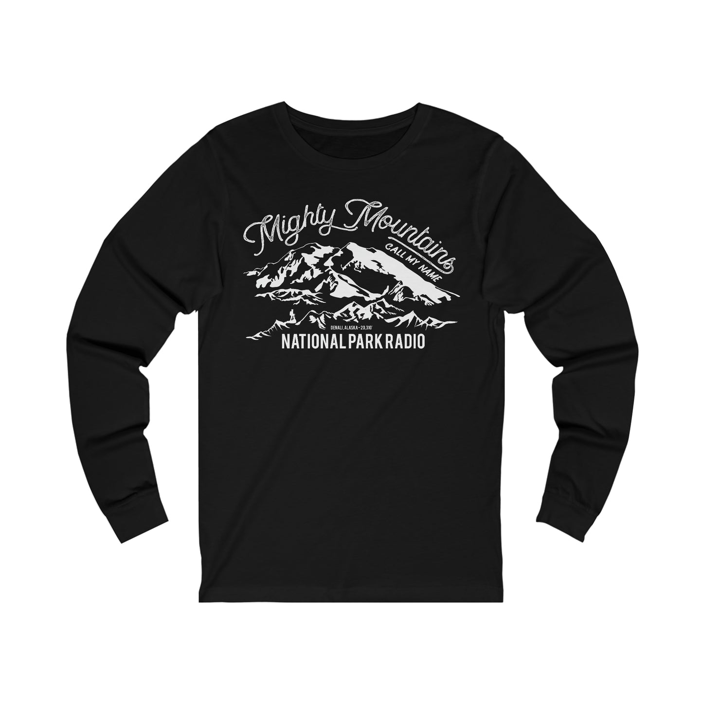 NPR Mighty Mountains Long Sleeve Tee