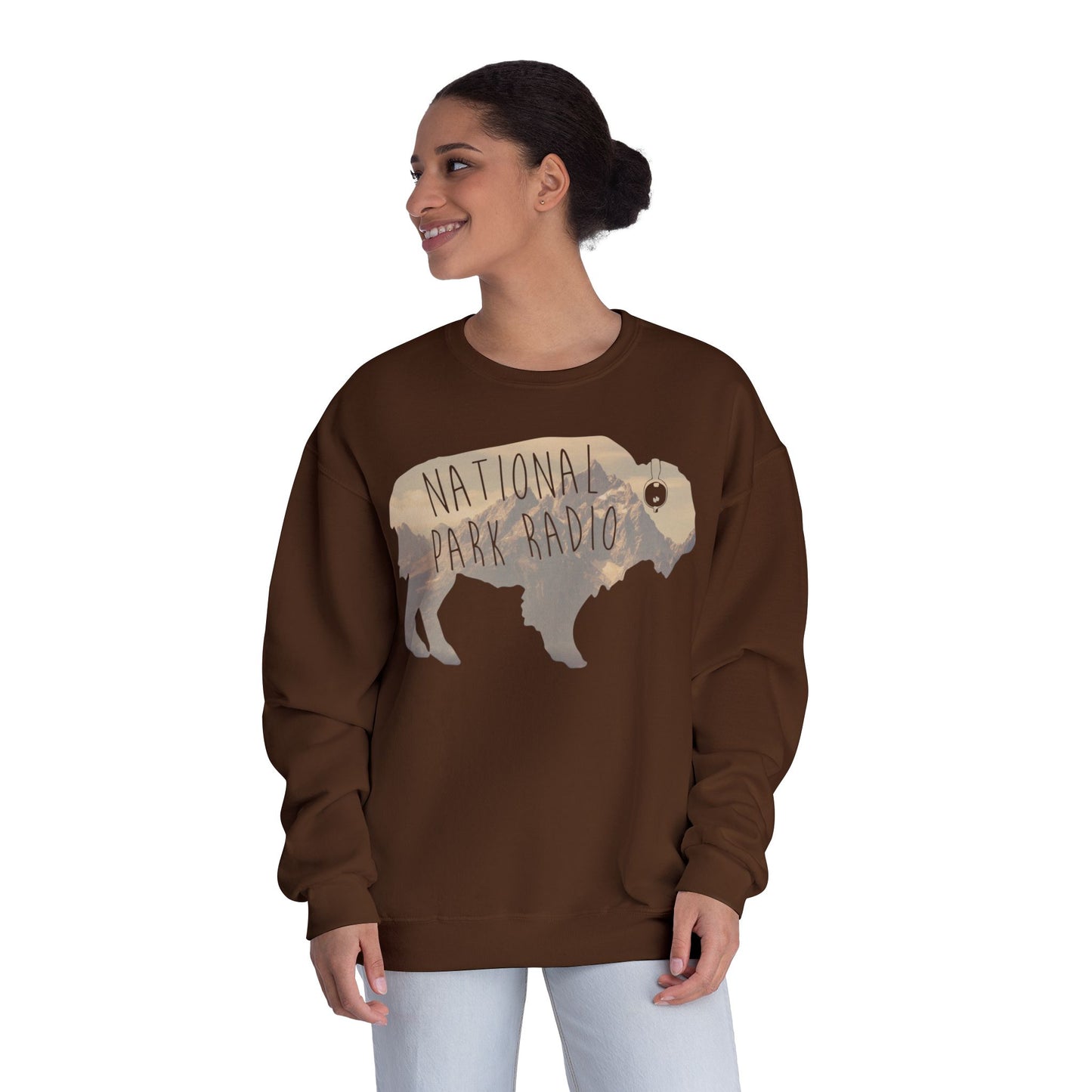 NPR Mountain Buffalo Crewneck Sweatshirt