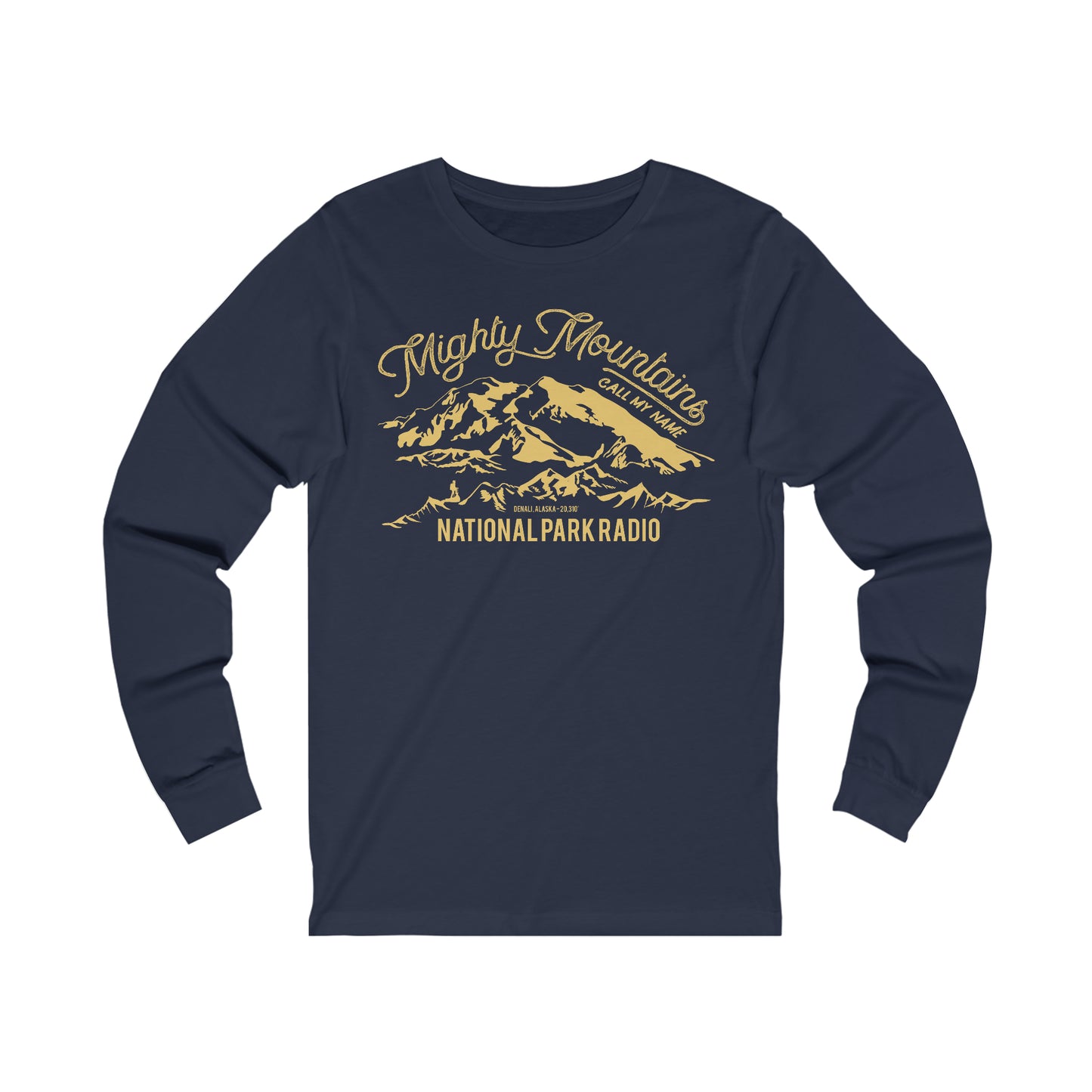 NPR Mighty Mountains Long Sleeve Tee