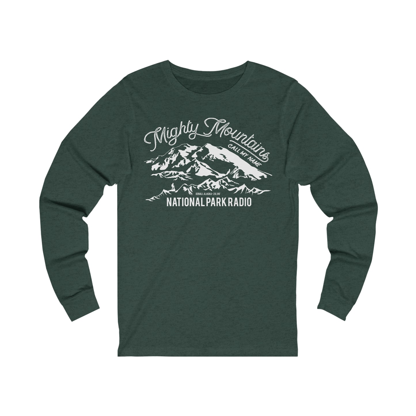 NPR Mighty Mountains Long Sleeve Tee