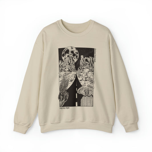 Long, Long Night Crewneck Sweatshirt
