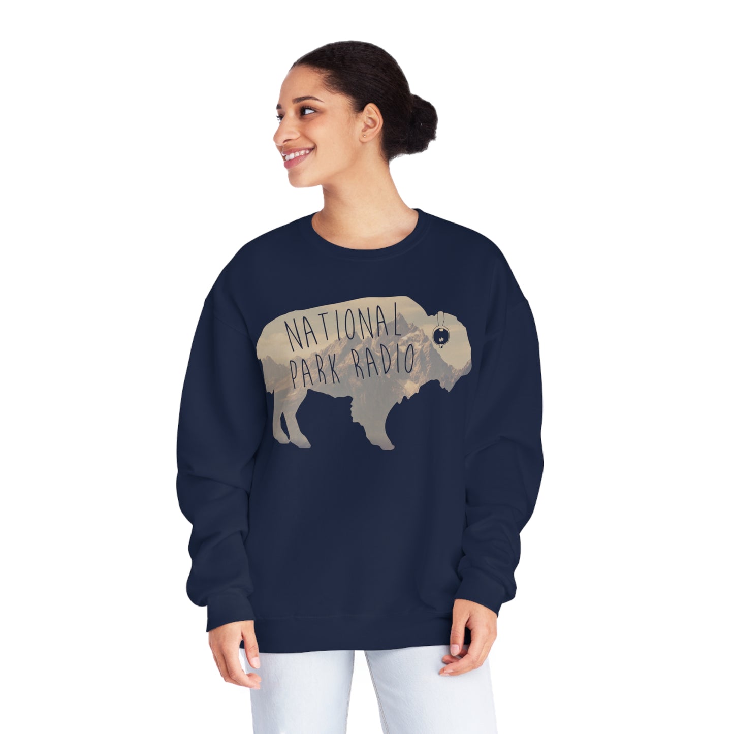 NPR Mountain Buffalo Crewneck Sweatshirt