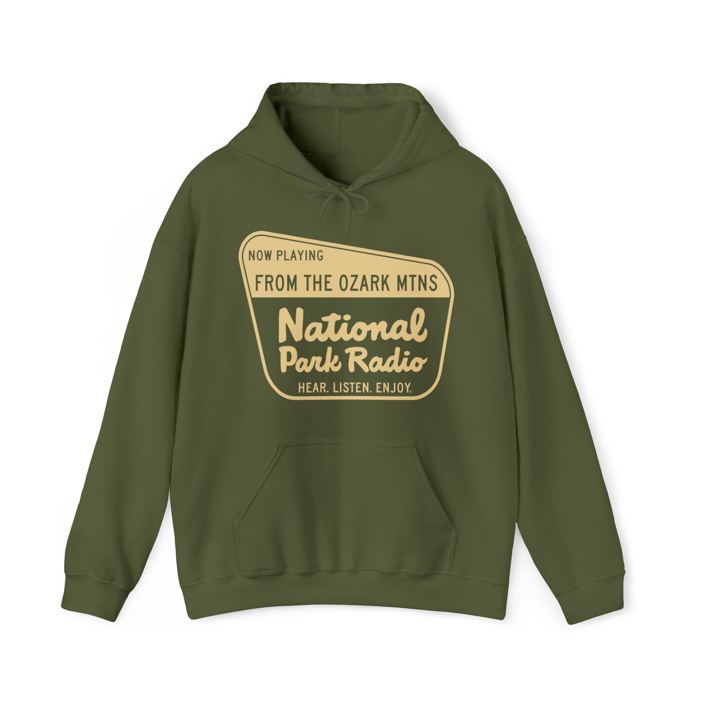 NPR "National Forest Sign" Hooded Sweatshirt
