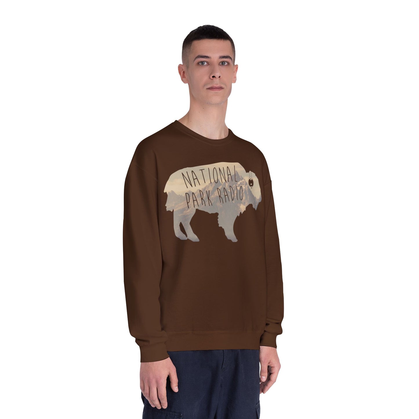 NPR Mountain Buffalo Crewneck Sweatshirt