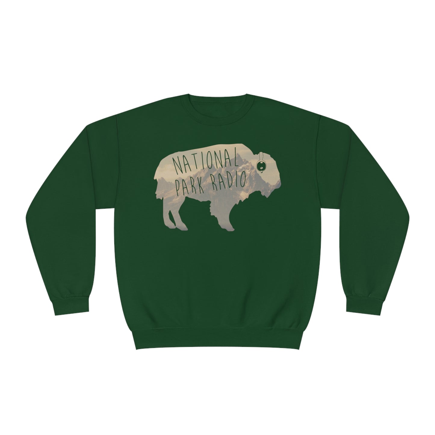 NPR Mountain Buffalo Crewneck Sweatshirt