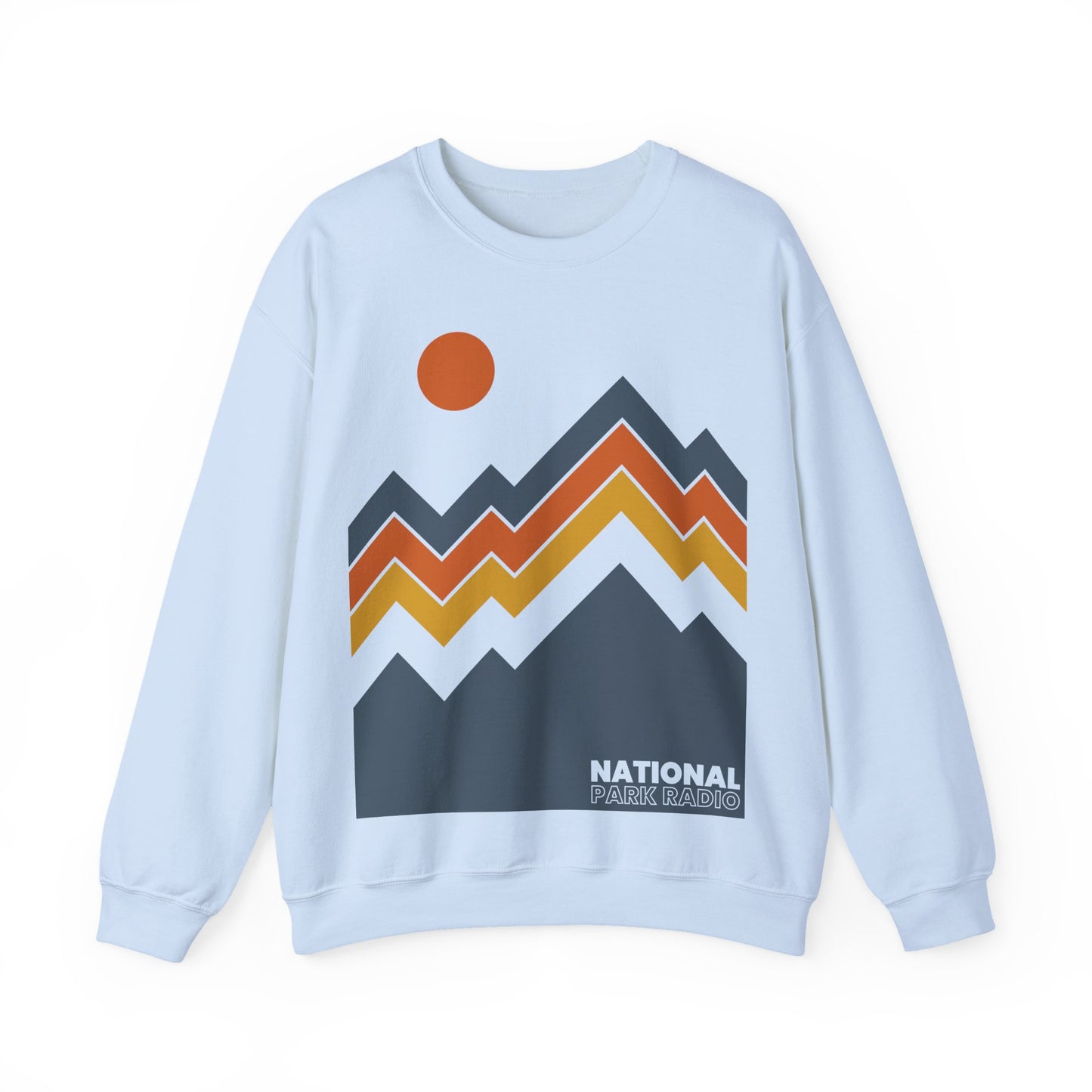 NPR Retro Mountains 2025 Crewneck