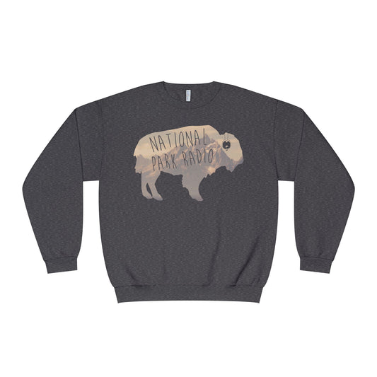 NPR Mountain Buffalo Crewneck Sweatshirt