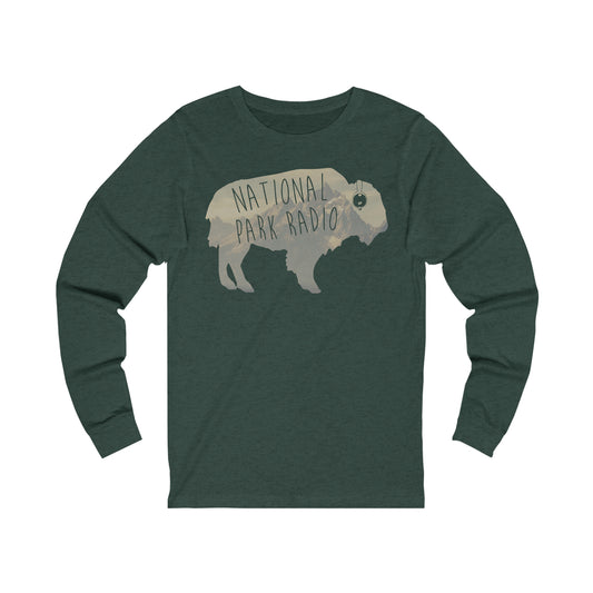 NPR Mountain Buffalo Long Sleeve Tee