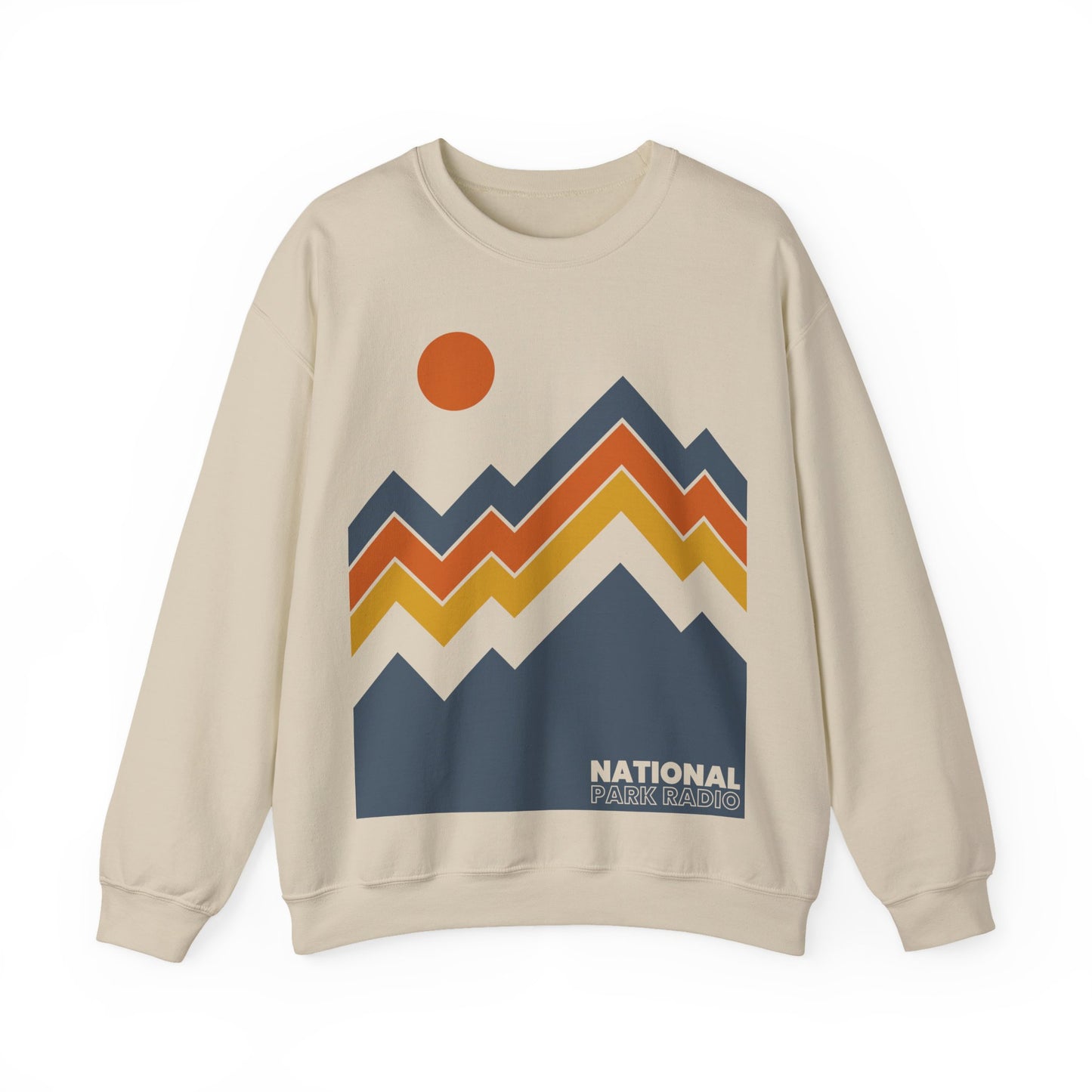 NPR Retro Mountains 2025 Crewneck